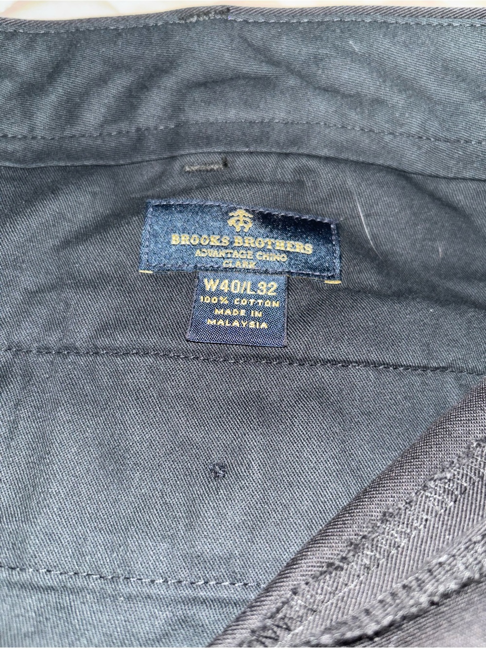 Brooks Brothers Men’s Navy Pants